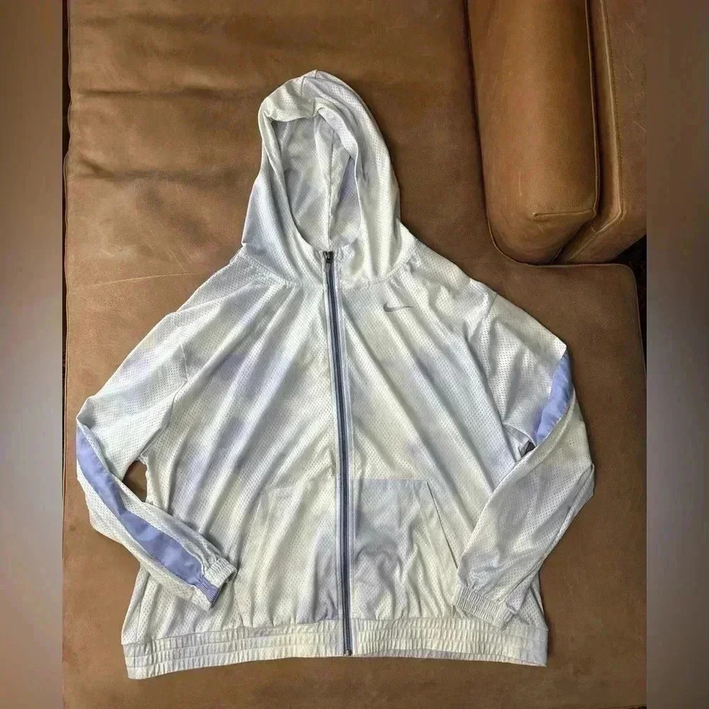 Nike Sportswear Iconic Clash Mesh Jacket / L.Thistle Women's Size 1X